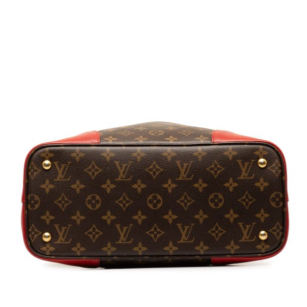 Brown Louis Vuitton Monogram Flandrin Satchel For Cheap