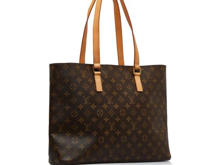 Brown Louis Vuitton Monogram Luco Tote on Sale