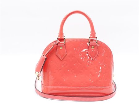 Louis Vuitton Alma BB Pink Vernis Shoulder Bag Hot on Sale