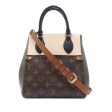 Brown Louis Vuitton Monogram Fold Tote PM Satchel Online now