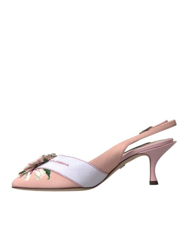 Dolce & Gabbana  Floral Slingback Pumps Online