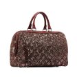 Burgundy Louis Vuitton Monogram Sunshine Express Speedy 30 Boston Bag Online now