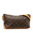 Brown Louis Vuitton Monogram Trotteur Crossbody Bag Hot on Sale