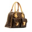 Brown Louis Vuitton Monogram Manhattan PM Handbag Hot on Sale