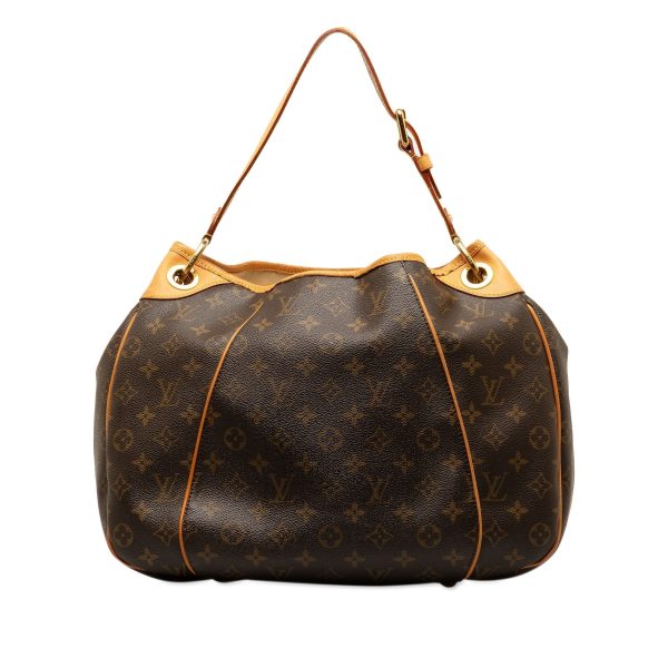 Brown Louis Vuitton Monogram Galliera PM Shoulder Bag Sale