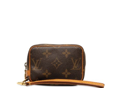 Brown Louis Vuitton Monogram Trousse Wapity Pouch Online Hot Sale