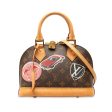 Brown Louis Vuitton Monogram World Tour Alma BB Satchel For Discount