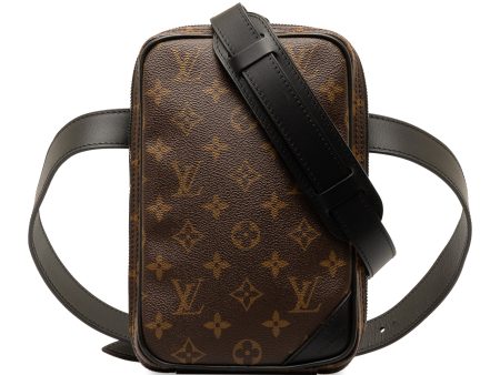 Brown Louis Vuitton Monogram Solar Ray Utility Side Bag For Sale