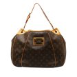 Brown Louis Vuitton Monogram Galliera PM Shoulder Bag Sale