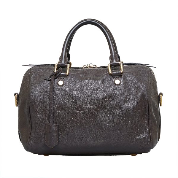 Brown Louis Vuitton Monogram Empreinte Speedy Bandouliere 25 Boston Bag Online