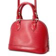 LOUIS VUITTON Alma Coquelicot M41160 Epi Leather Size BB on Sale