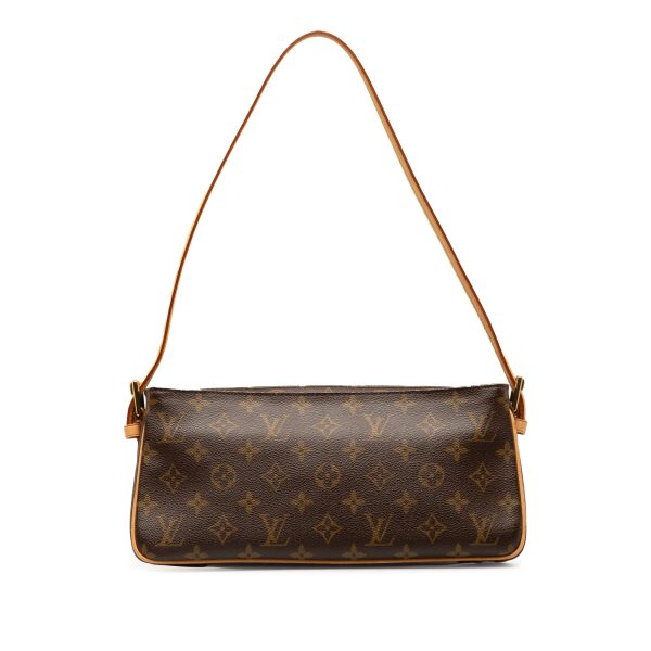 Brown Louis Vuitton Monogram Viva Cite MM Shoulder Bag on Sale