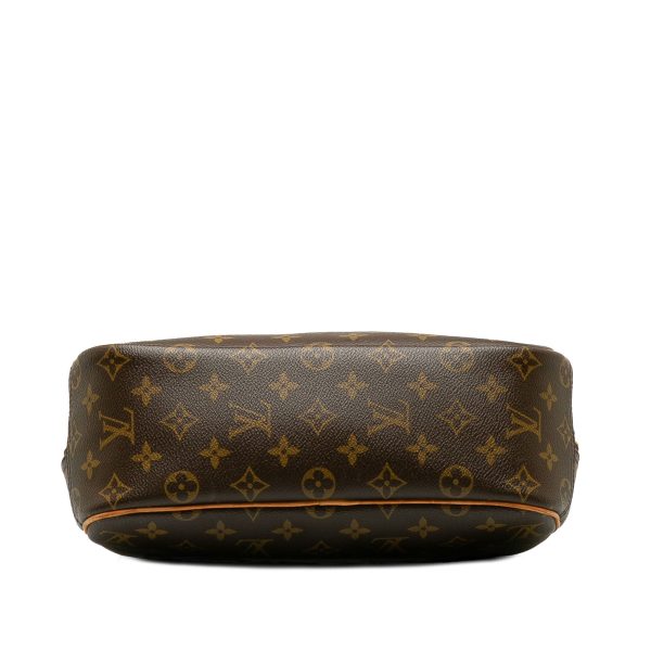 Brown Louis Vuitton Monogram Trouville Handbag For Sale