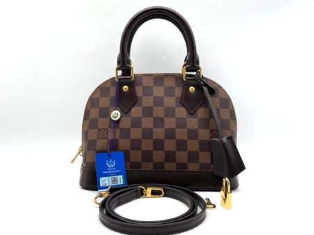 Louis Vuitton Alma BB Brown Damier Ebene Canvas Handbag Small Online