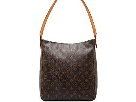 Brown Louis Vuitton Monogram Looping GM Shoulder Bag For Cheap