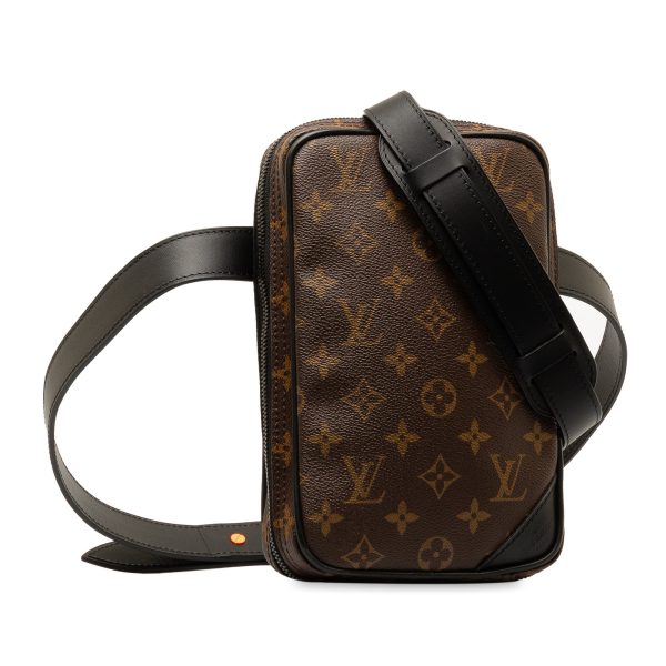 Brown Louis Vuitton Monogram Solar Ray Utility Side Bag For Sale