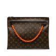 Brown Louis Vuitton Monogram Solar Ray A4 Pochette Clutch Bag For Cheap