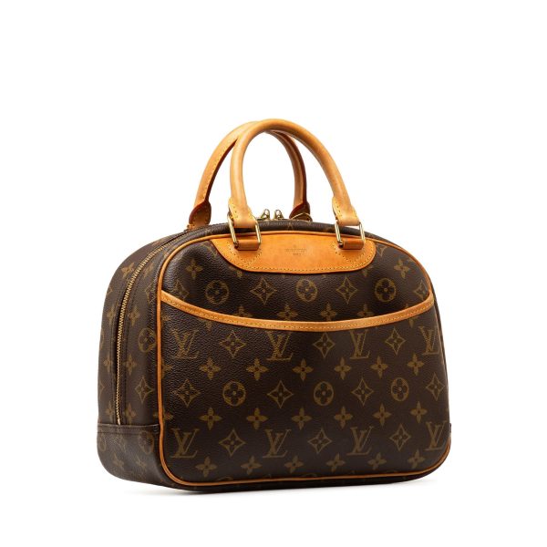 Brown Louis Vuitton Monogram Trouville Handbag Hot on Sale