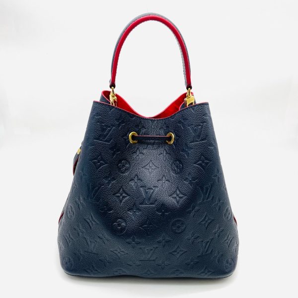 LOUIS VUITTON Amplant Neo Noe Leather Navy For Cheap