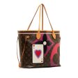 Brown Louis Vuitton Monogram Game On Neverfull MM Tote Bag Online Hot Sale