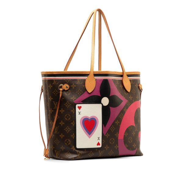 Brown Louis Vuitton Monogram Game On Neverfull MM Tote Bag Online Hot Sale