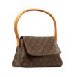 Brown Louis Vuitton Monogram Looping Mini Shoulder Bag on Sale