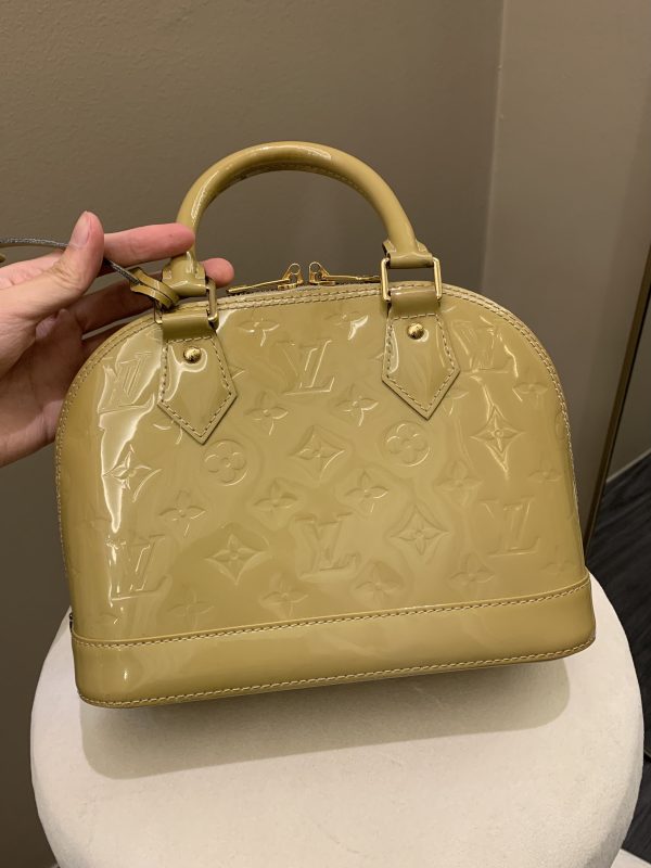 Louis Vuitton Alma BB Galet Patent Supply