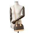 LOUIS VUITTON Alma Brown M53152 Monogram Size BB Discount