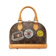 Brown Louis Vuitton Monogram World Tour Alma BB Satchel For Discount