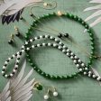 10mm Green Nephrite Jade Necklace Supply