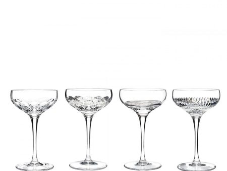 Mixology Coupes, Set of 4 Online Sale