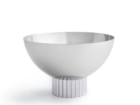 Striations Nut Bowl, Silver For Discount