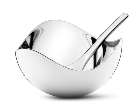 Bloom Salt Cellar with Spoon Hot on Sale