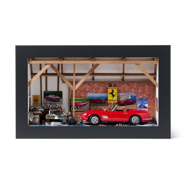 1962 Ferrari Spyder Diorama Hot on Sale